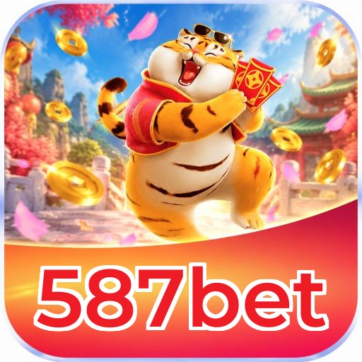 Logo 587bet Slots Premium Brasil