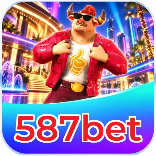 587bet Logo - Bônus com Rollover Justo